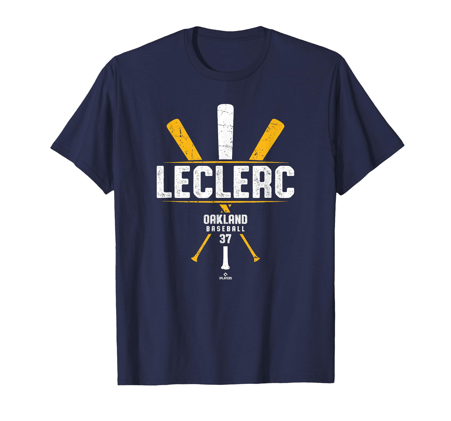 Vintage Baseball Bat Gameday Jose Leclerc Oakland Baseball T-Shirt