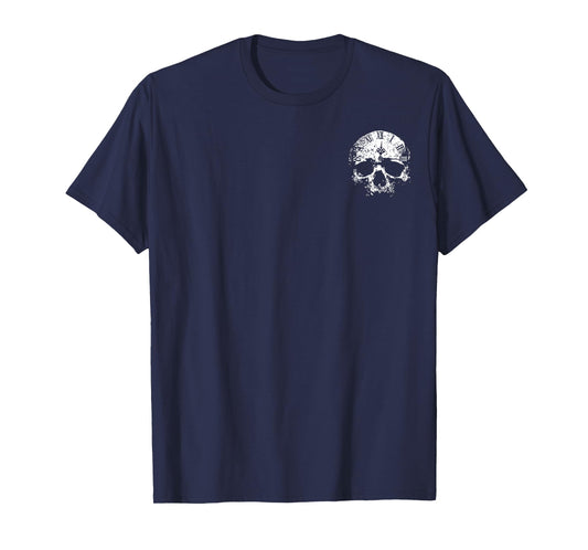 (ON Back) Skull Die with Memories Not Dreams T-Shirt