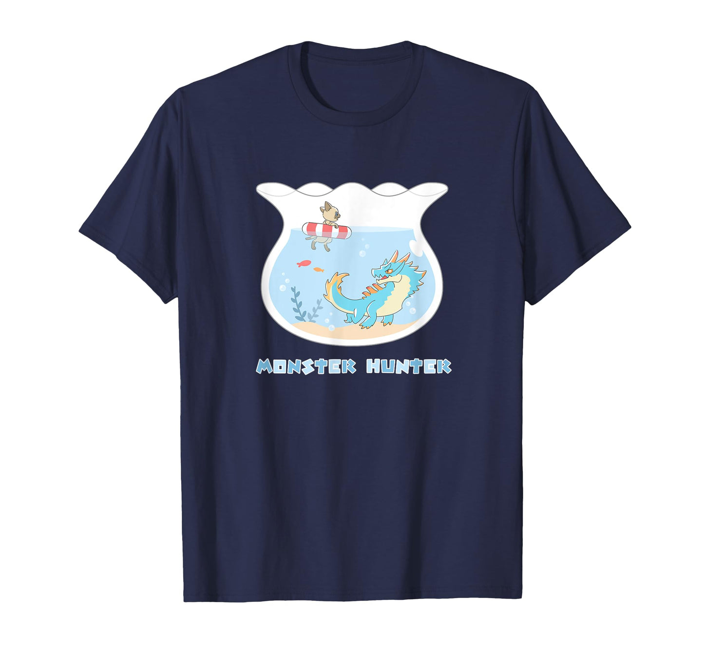 Monster Hunter Lagiacrus & Felyne FP T-Shirt