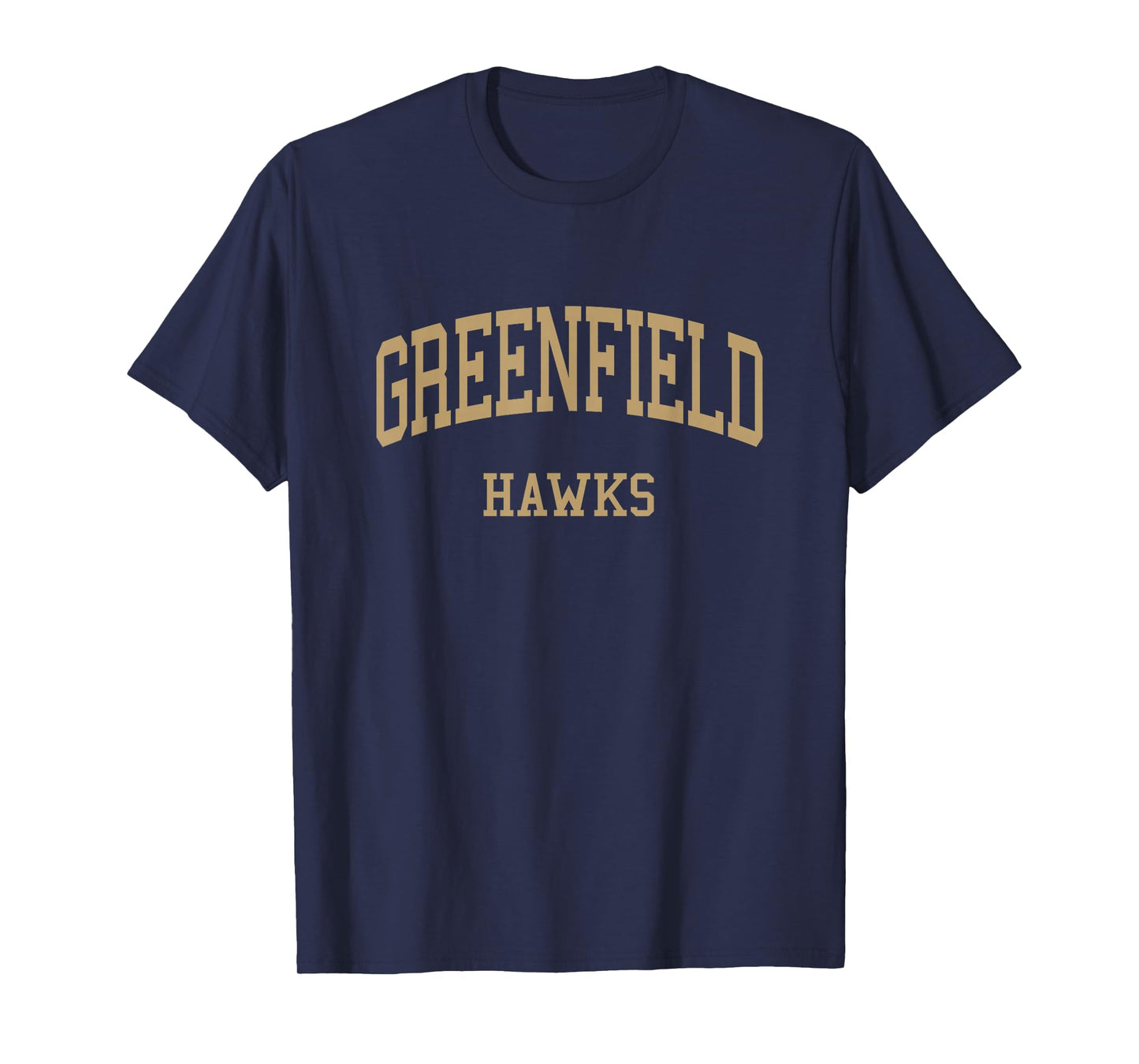 Greenfield High School HS Greenfield WI Retro Sports T-Shirt