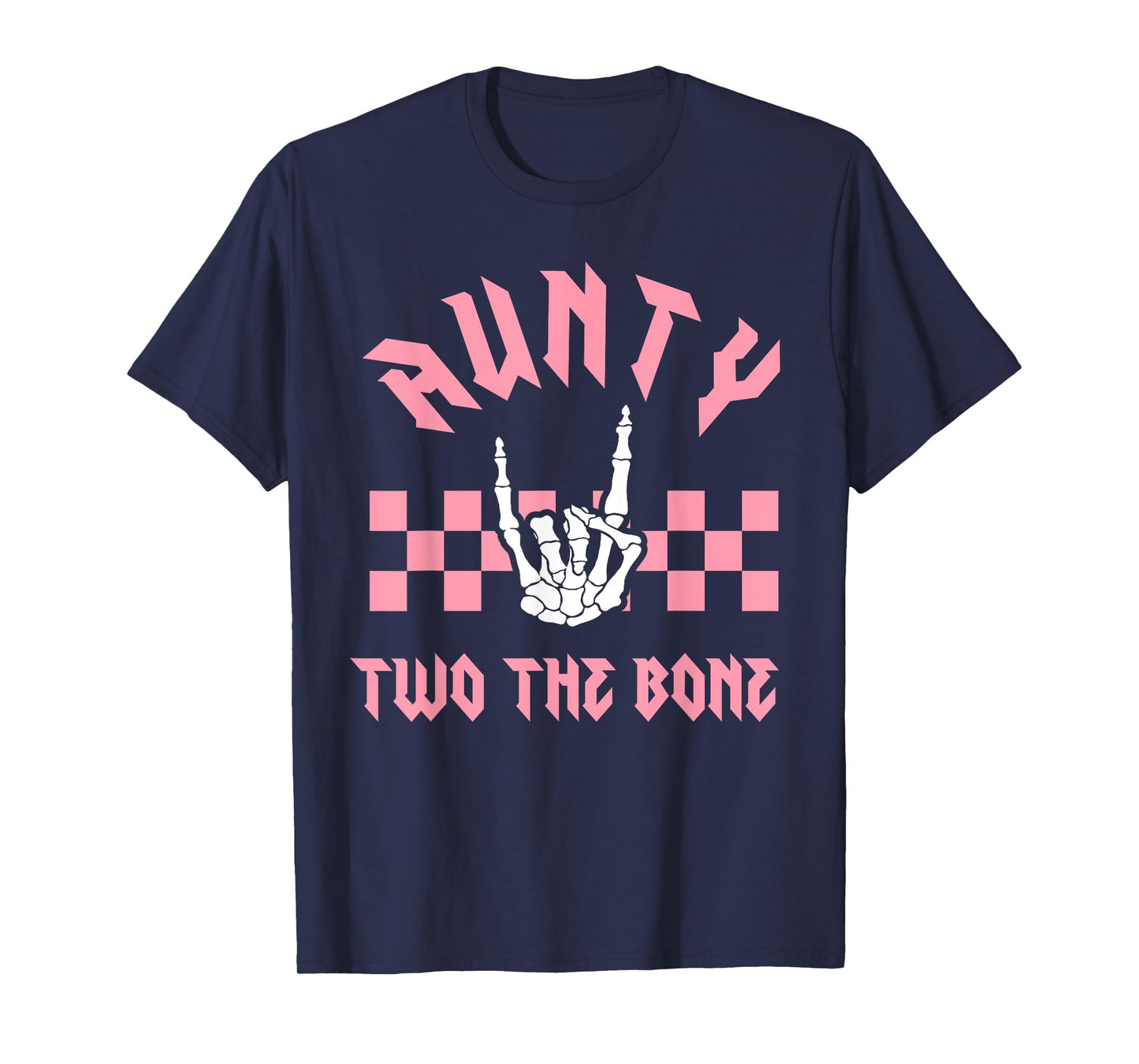 Aunty Bad Two the Bone Birthday 2 Years Old Birthday T-Shirt