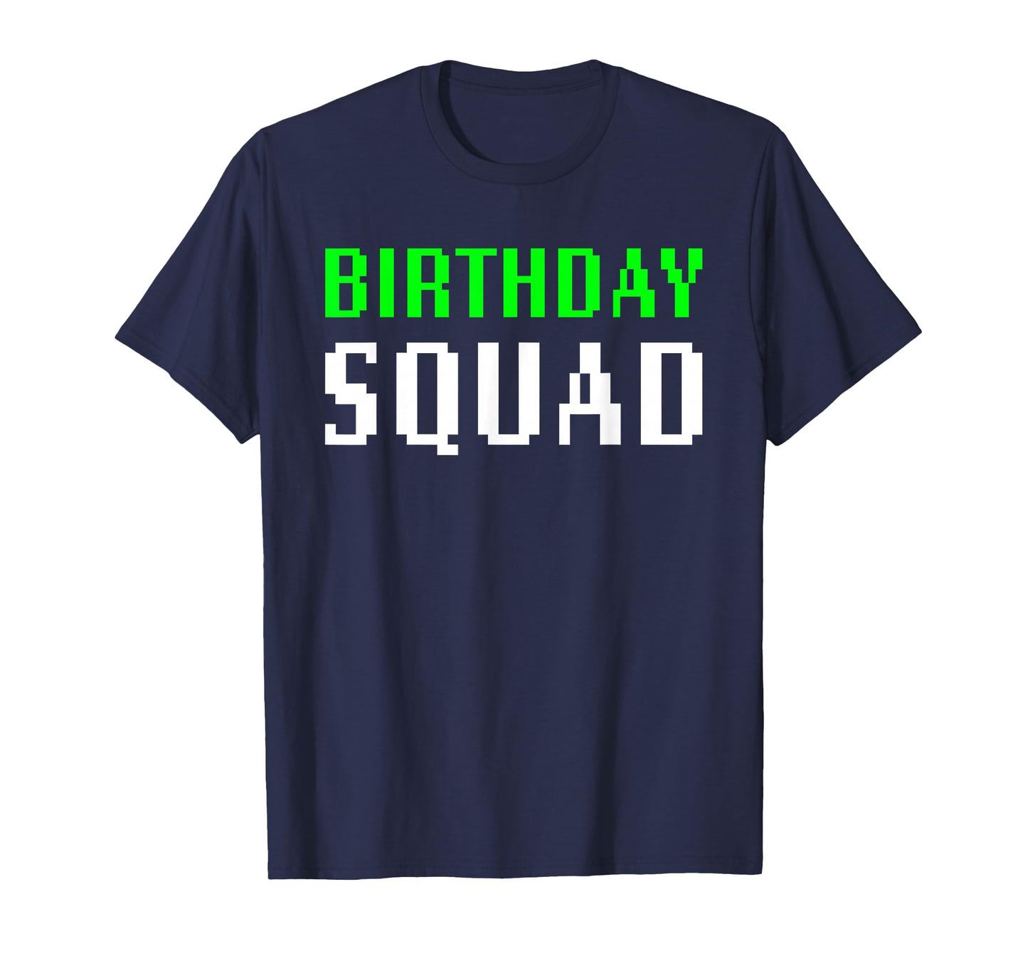 Birthday Squad Video Game Teen Boys Gaming Sleepover Party T-Shirt