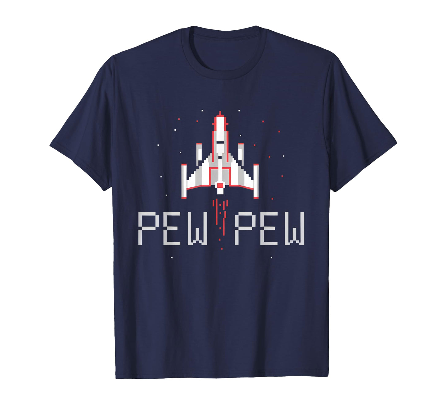 Pew Pew Gamer Vintage 80's 90's Arcade Gaming Lover T-Shirt