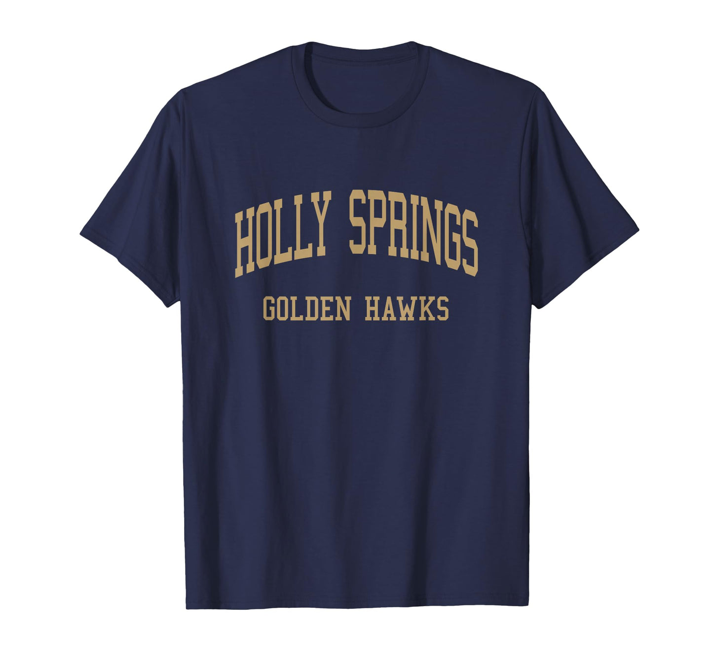 Holly Springs High School HS Holly Springs NC Retro Sports T-Shirt