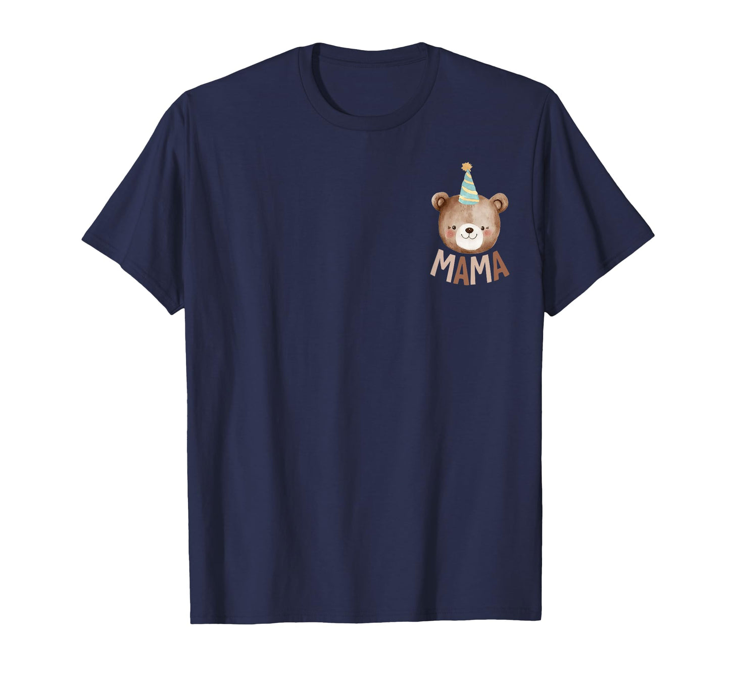 Mama Teddy Bear 1st Birthday Boy Girl Family Matching Party T-Shirt