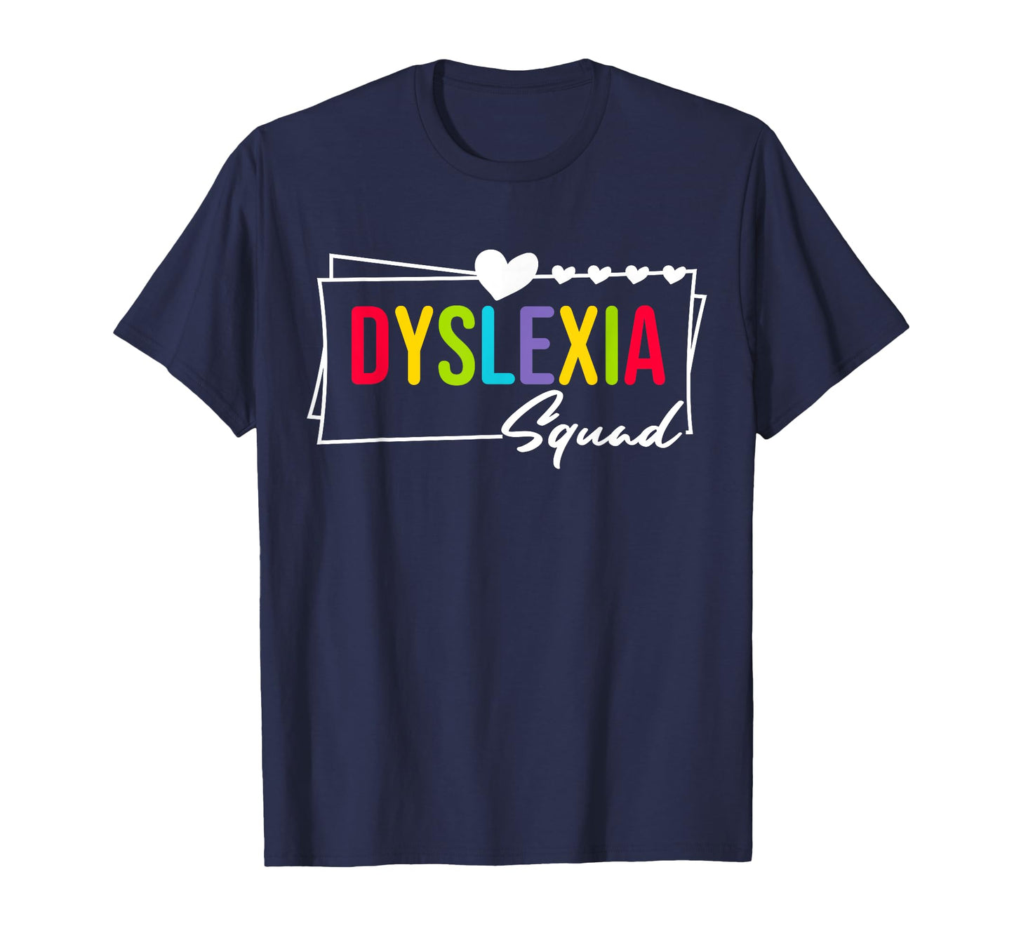 Dyslexia Squad Awareness Dyslexia Therapist Teacher Women T-Shirt