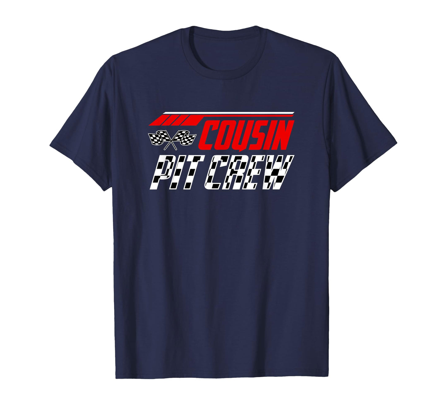 Racing Birthday Matching Family Race Car Pit Crew Cousin Kid T-Shirt