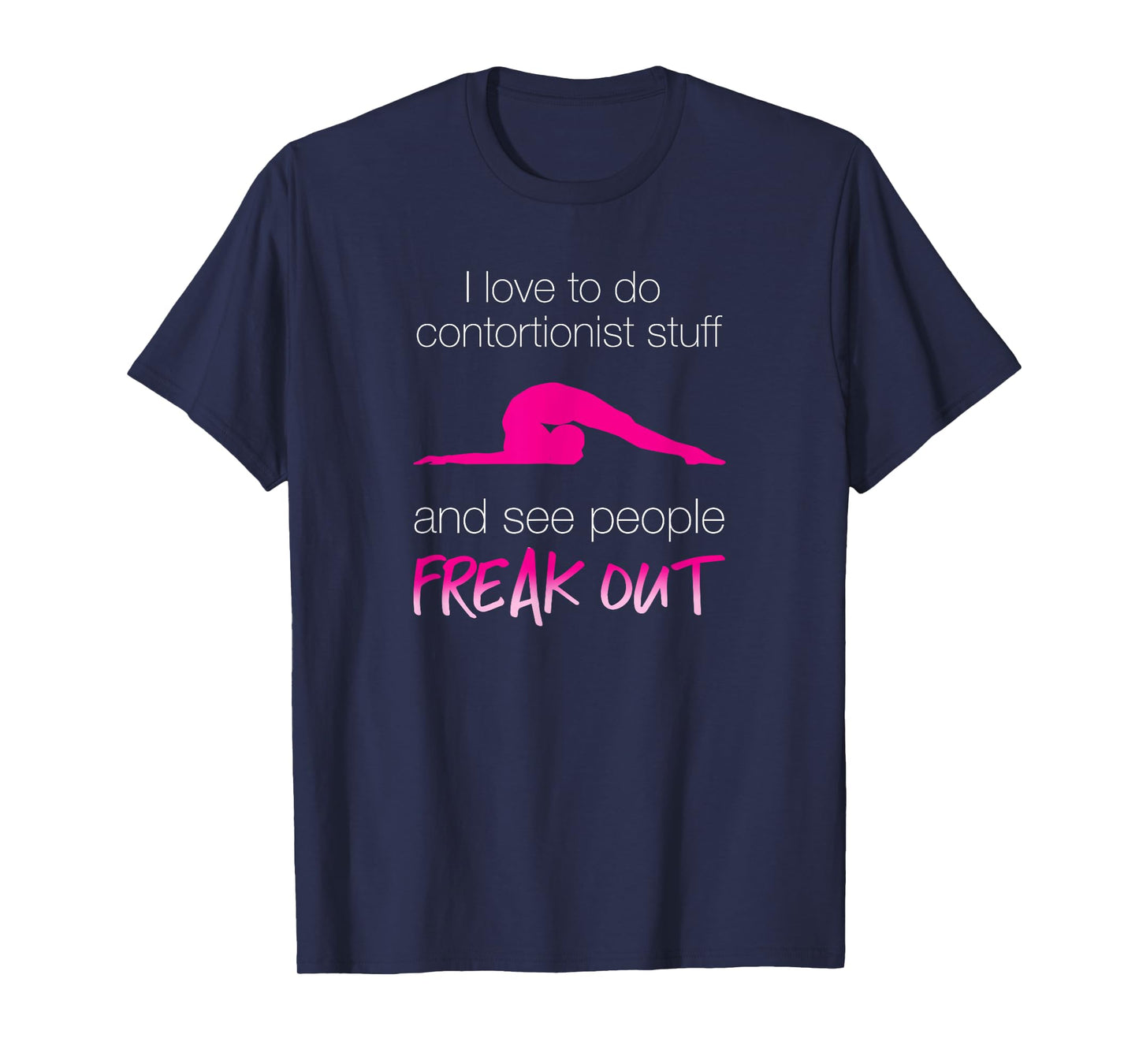 Cheeky Contortionist Funny T-Shirt for Teen Girls T-Shirt