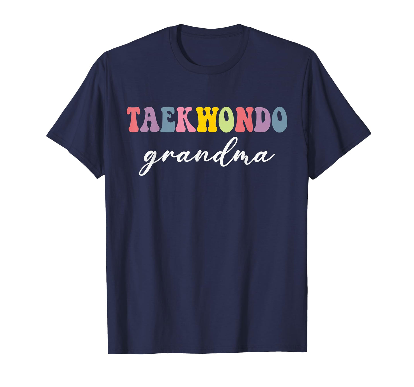 Taekwondo Grandma Taekwondo Player Martial Art Stylish Nana T-Shirt