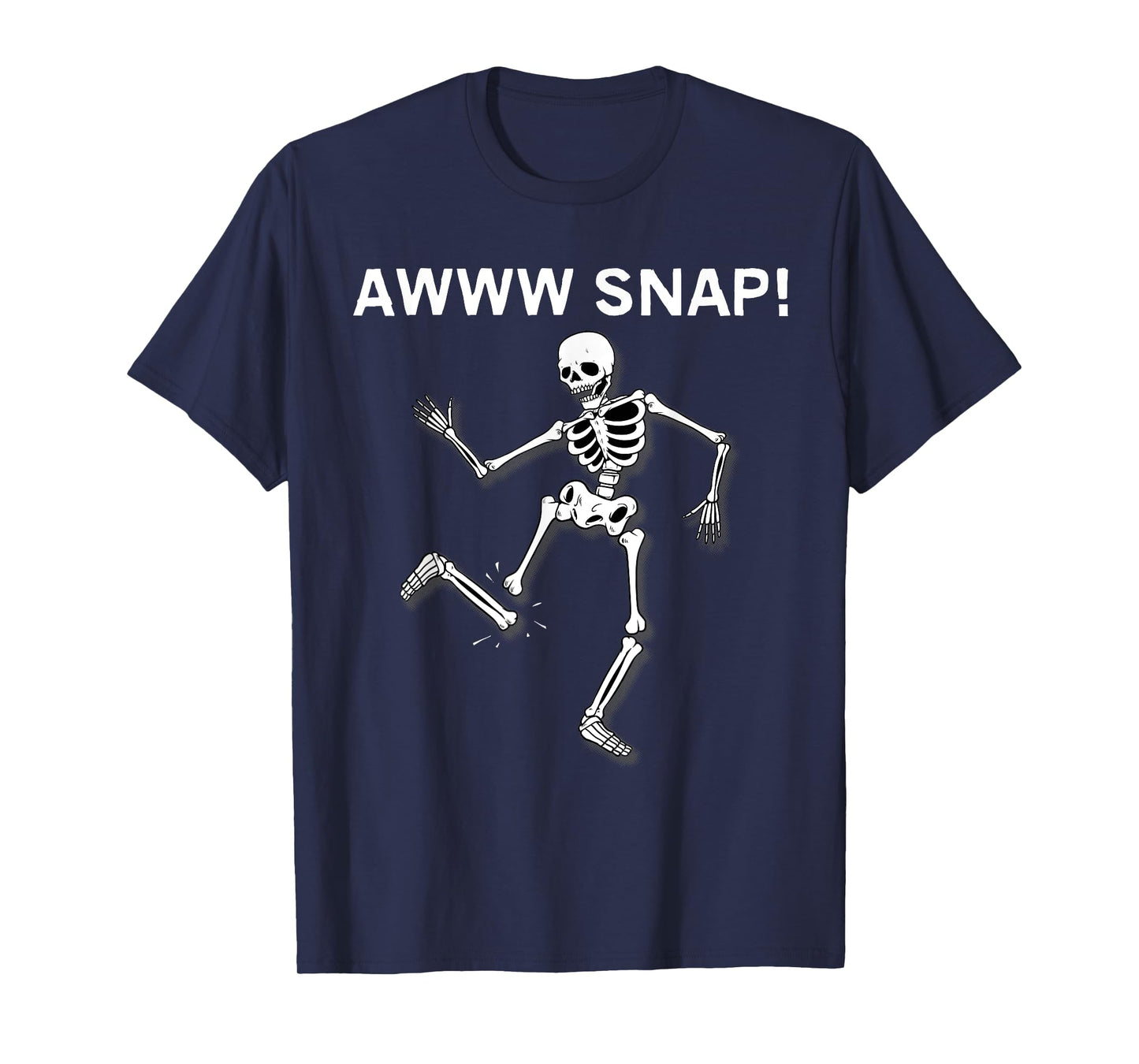Funny Broken Leg Art For Men Women Kids Foot Ankle Surgery T-Shirt