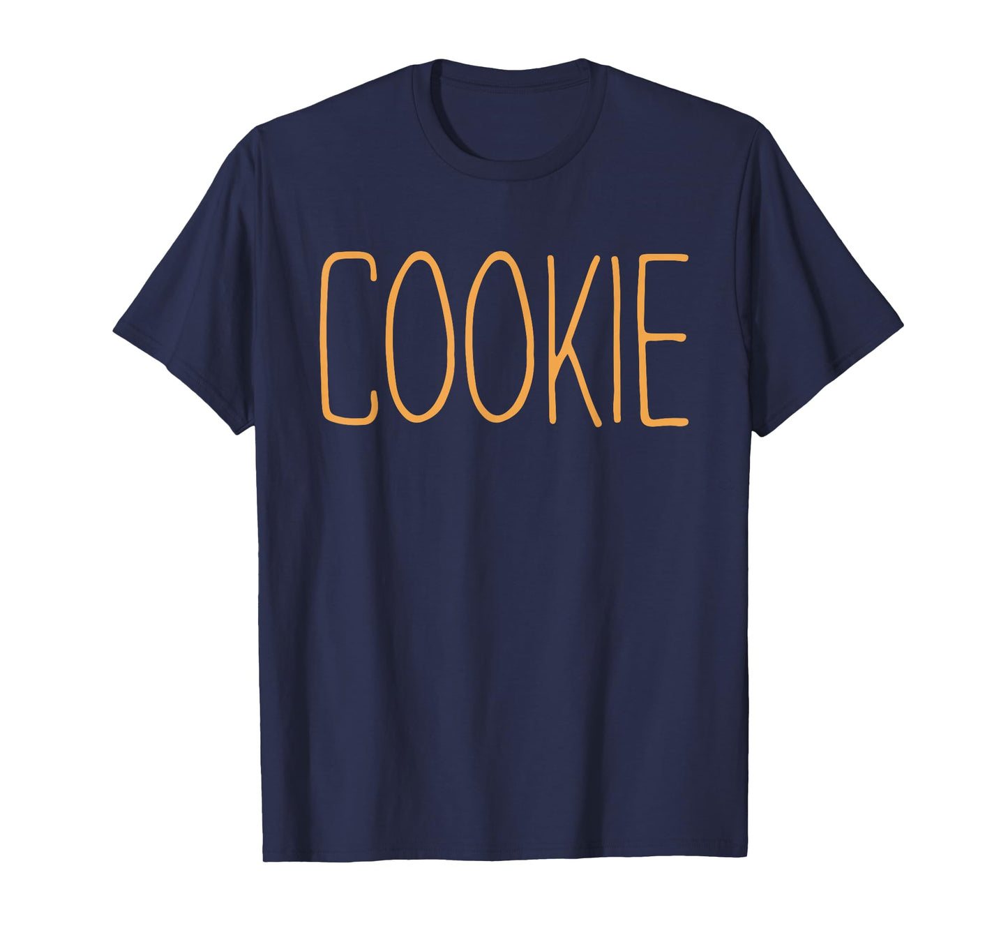 Cookie Shirt Adult Kids Men Women Chocolate Cookie Costume T-Shirt