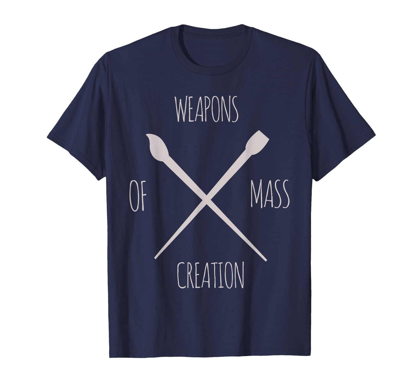 Weapons Of Mass Creation Crossover Brushes Funny T Shirt T-Shirt