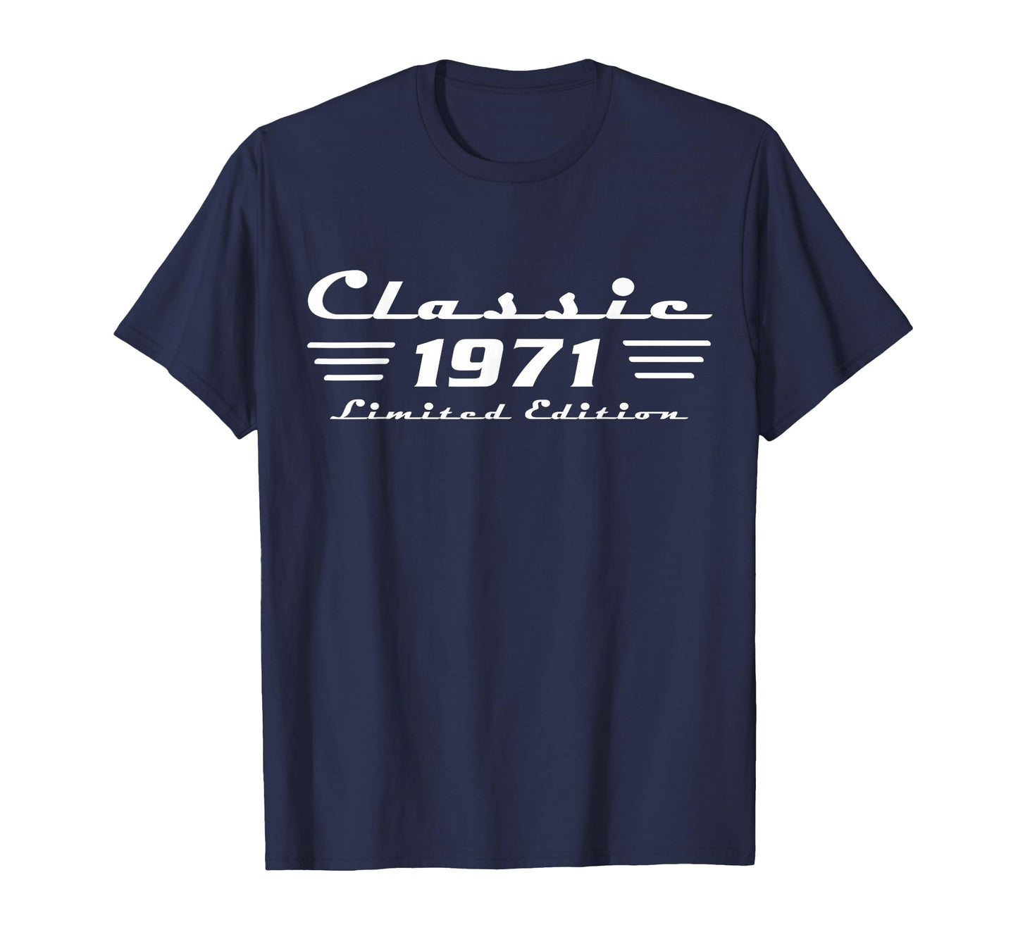 Classic 55 Birthday Decorations Men 55yr 1971 55th Birthday T-Shirt