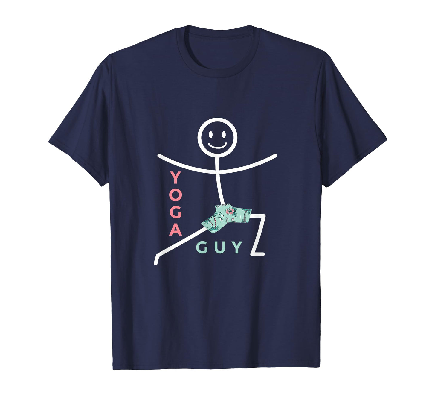 Meditating Stick Man Meditation Zen Namaste Yoga Instructor T-Shirt