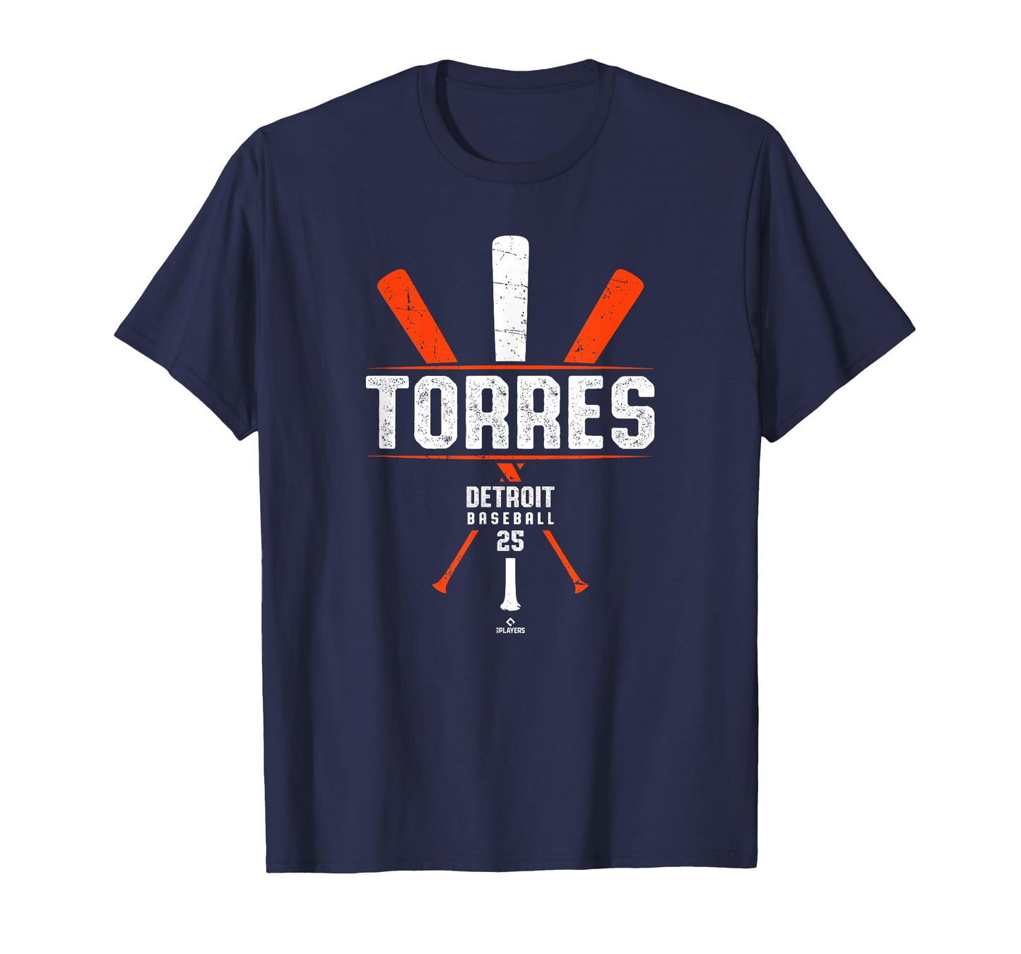 Vintage Baseball Bat Gameday Gleyber Torres Detroit Baseball T-Shirt
