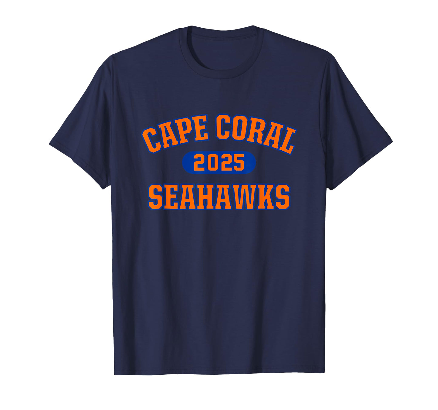 Cape Coral Seahawks High School Arch 2025 T-Shirt