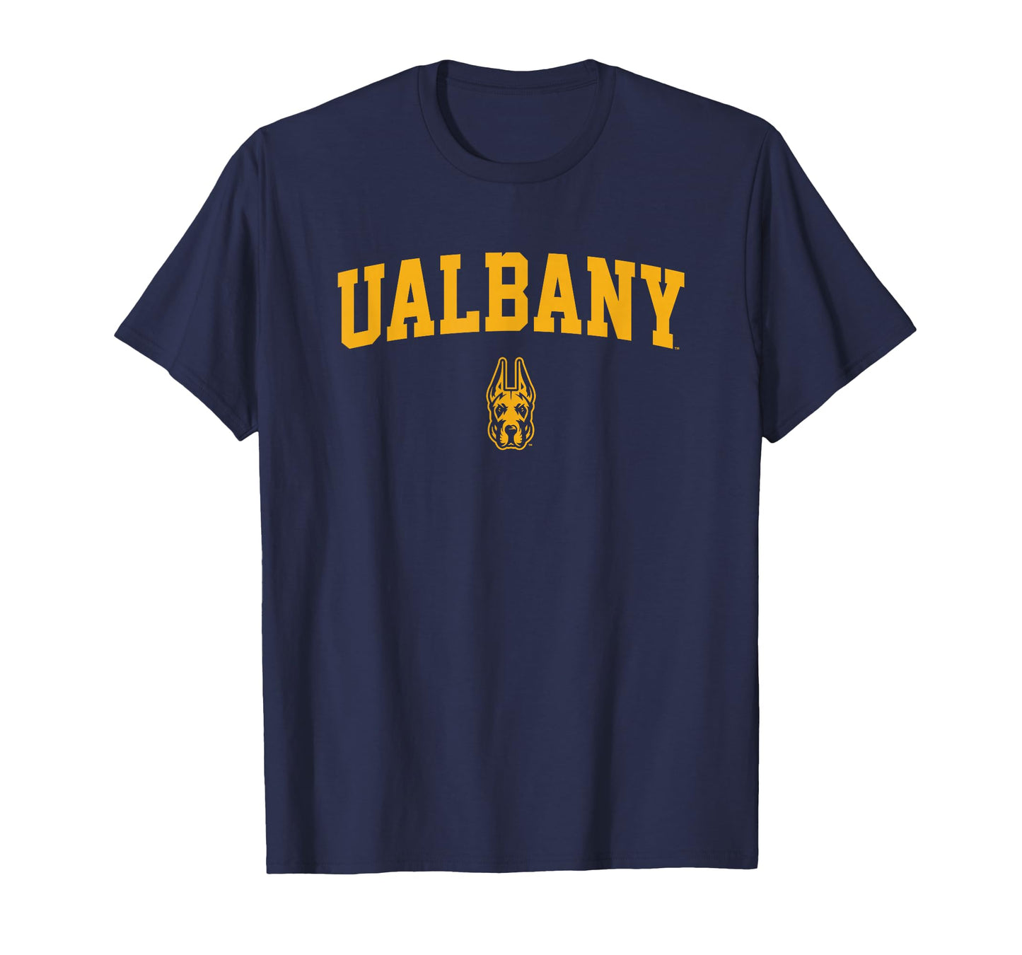 University at Albany Great Danes One Color Arch Logo T-Shirt