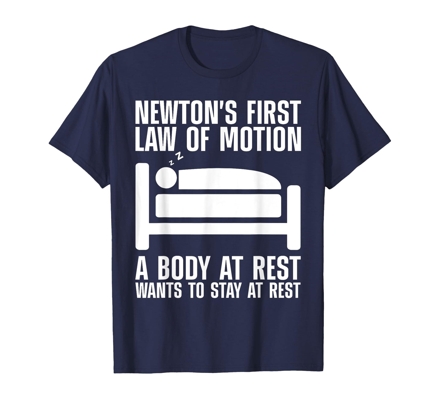 Cool Newton Law Art For Men Women Newton Law Physics Lover T-Shirt