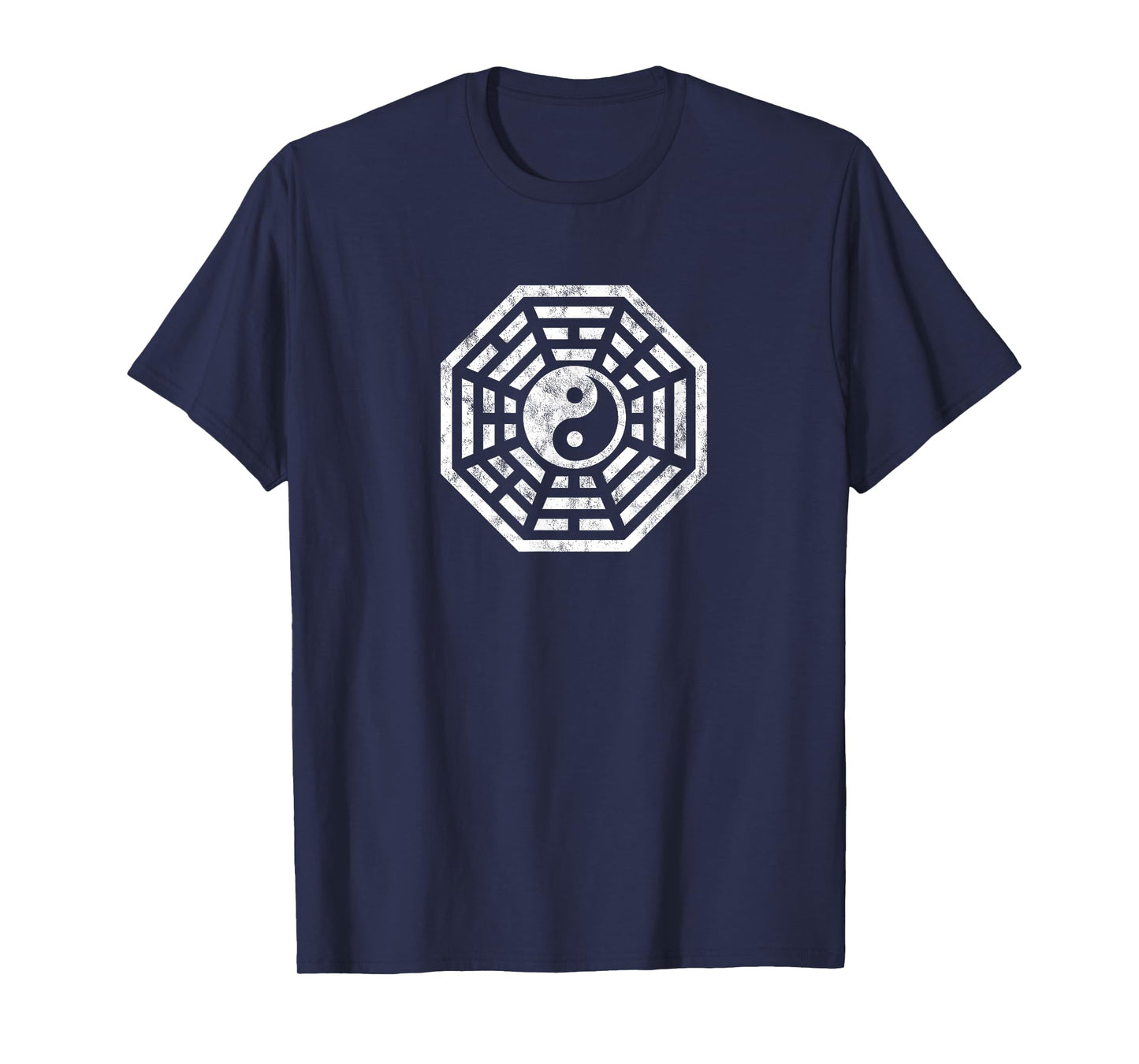 Bagua Pakua Yin Yang I Ging Trigrams China Taoism Reality T-Shirt