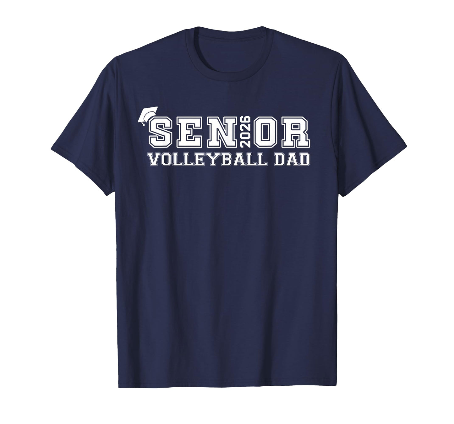 Senior 2026 Volleyball Dad Graduation Class Of 2026 Graduate T-Shirt