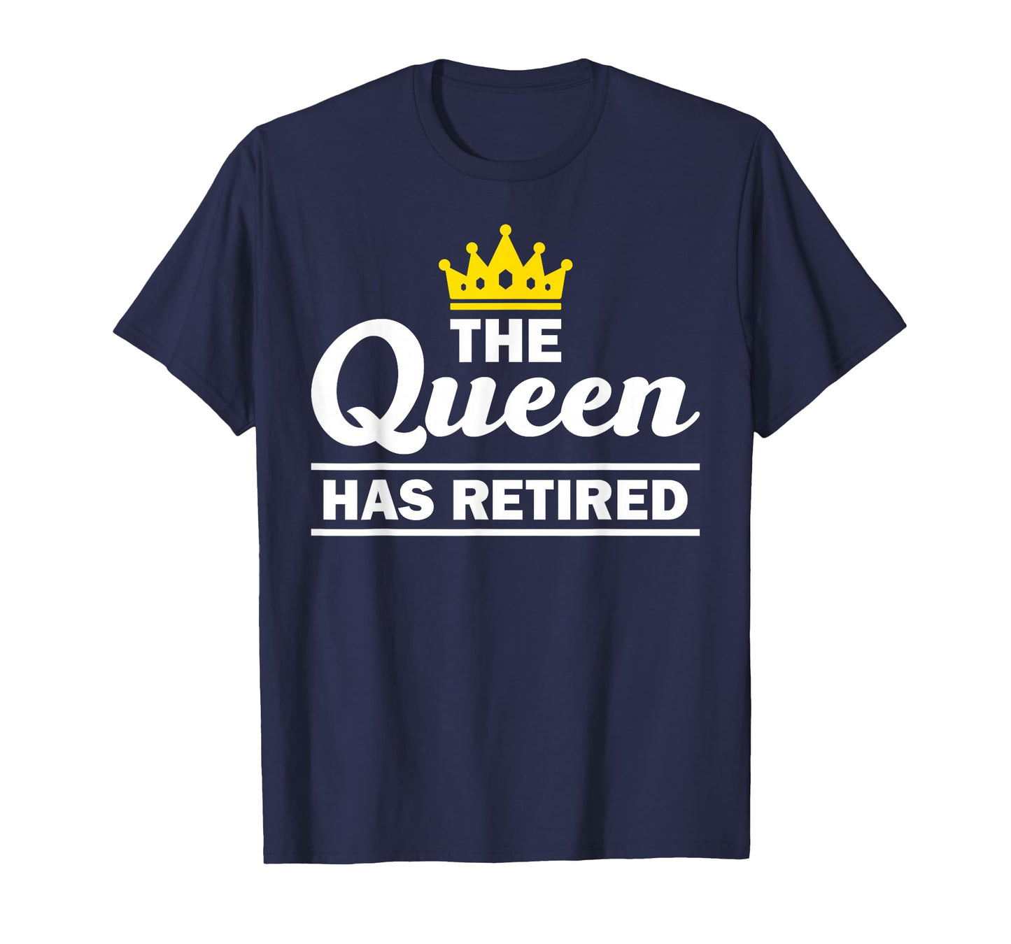 Cool Retired Art for Women Grandma Queen Retiring Retirement T-Shirt