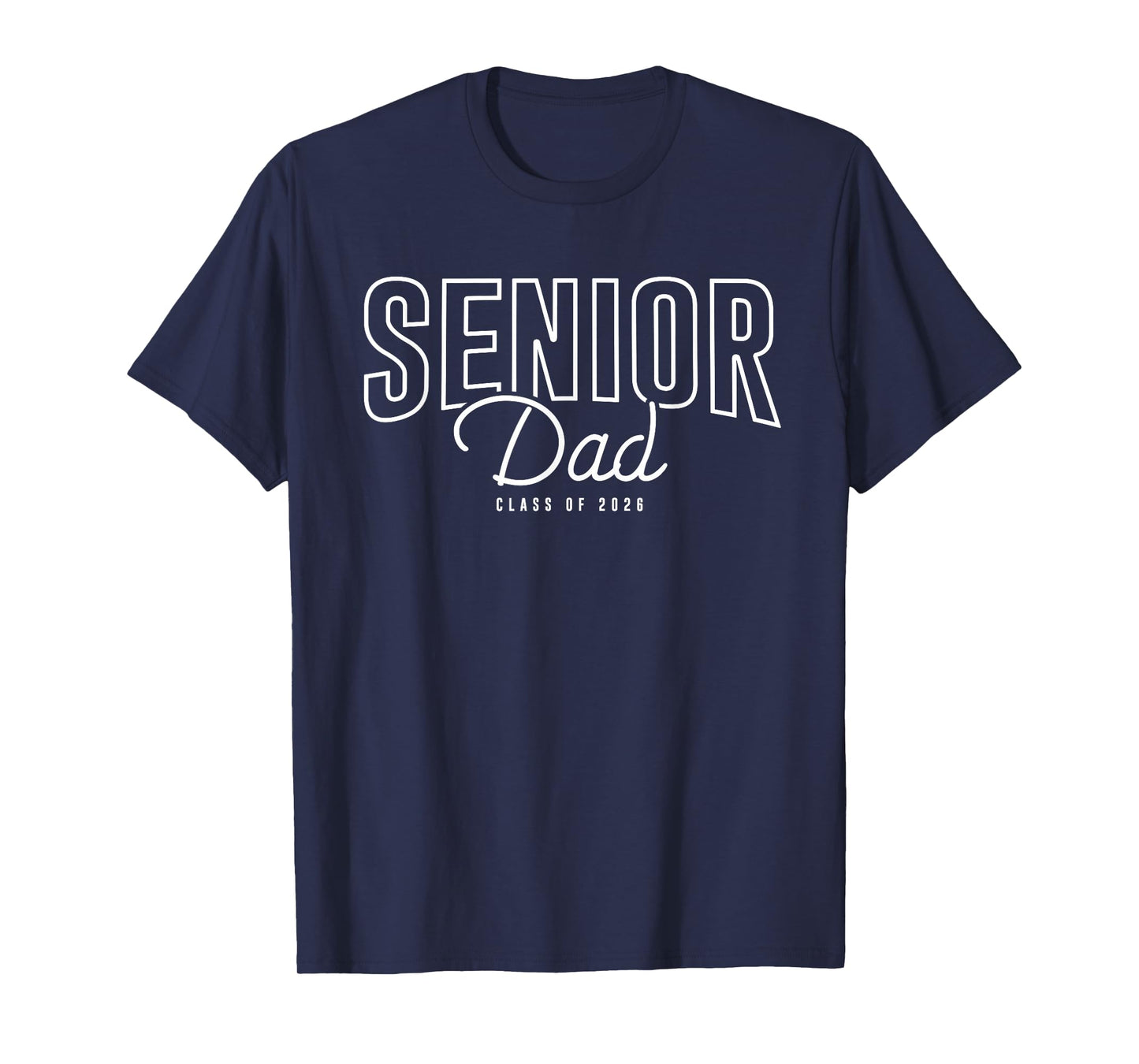 Senior Dad Class Of 2026 Graduation 26 Proud Father Graduate T-Shirt