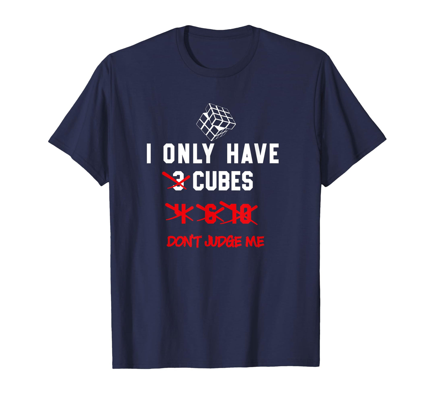 I Only Want Puzzle Cube Funny Speed Cubing Youth Math T-Shirt