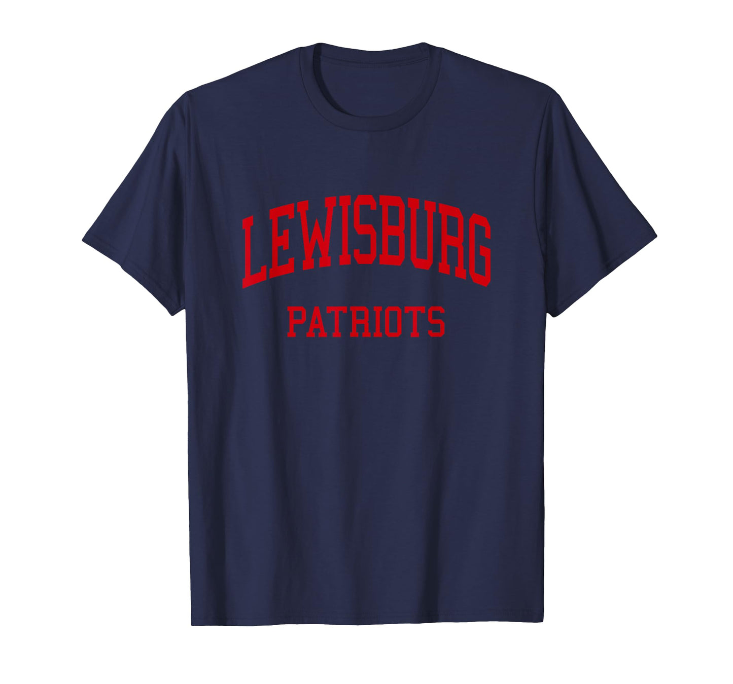Lewisburg High School HS Olive Branch MS Retro Sports T-Shirt