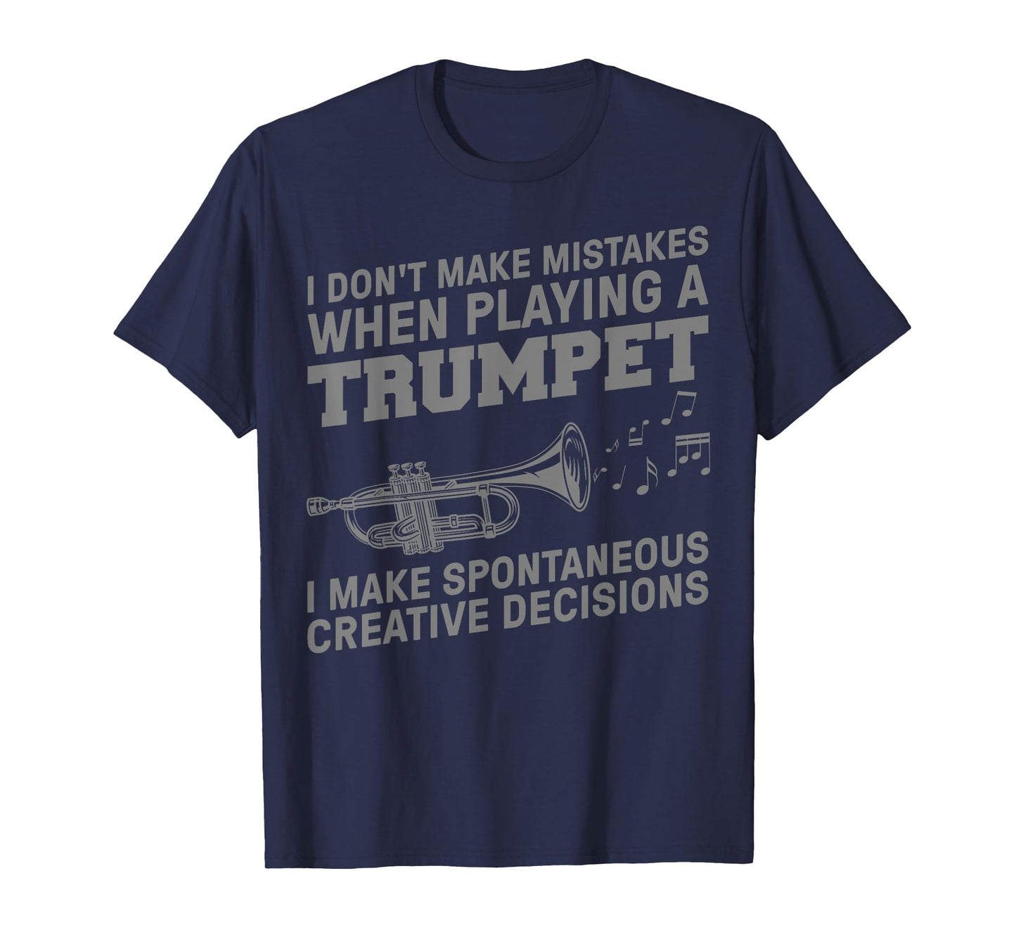 Funny Trumpet Art for Men Women Trumpetist Trumpet Player T-Shirt