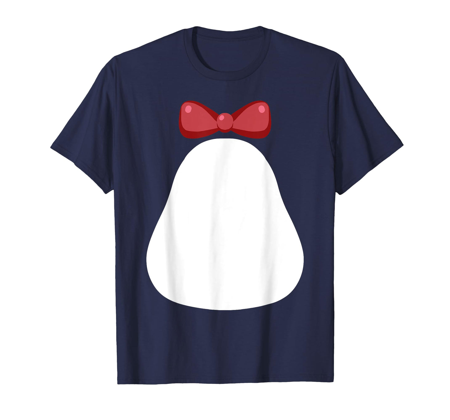 Funny Penguin Suit Christmas DIY Costume Shirt - Black, Unisex-Adults, T-Shirt, Short Sleeve, Size Small