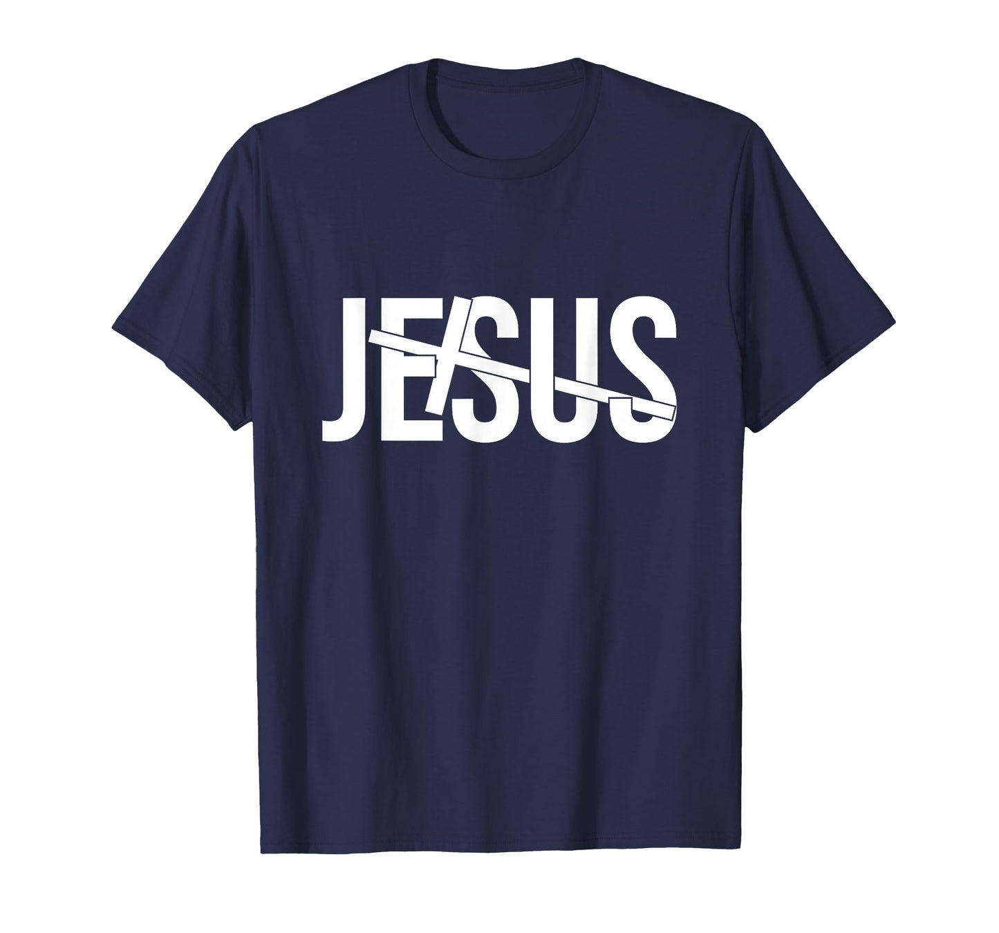 The Name Jesus with a Cross T-Shirt
