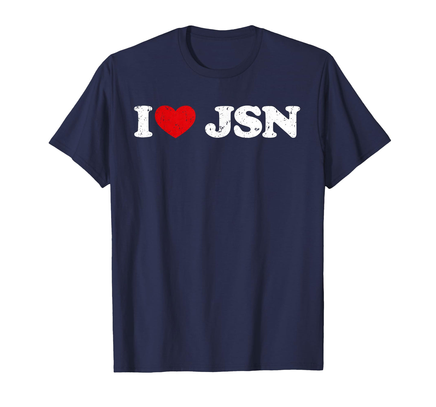 I Love JSN Vintage I I Heart JSN T-Shirt