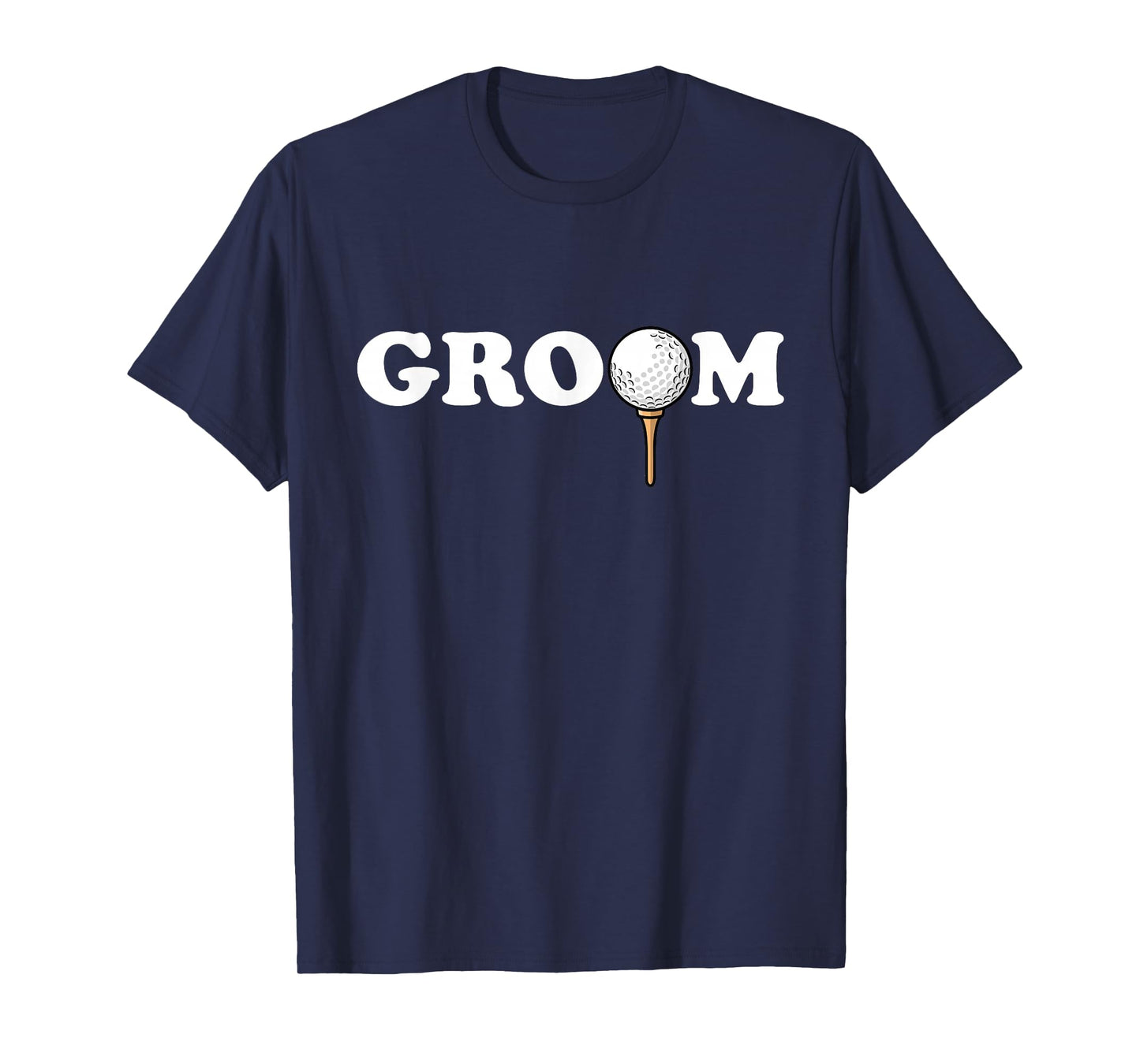 Groom Golf Ball Tee Golfer Men Bachelor Funny Party T-Shirt