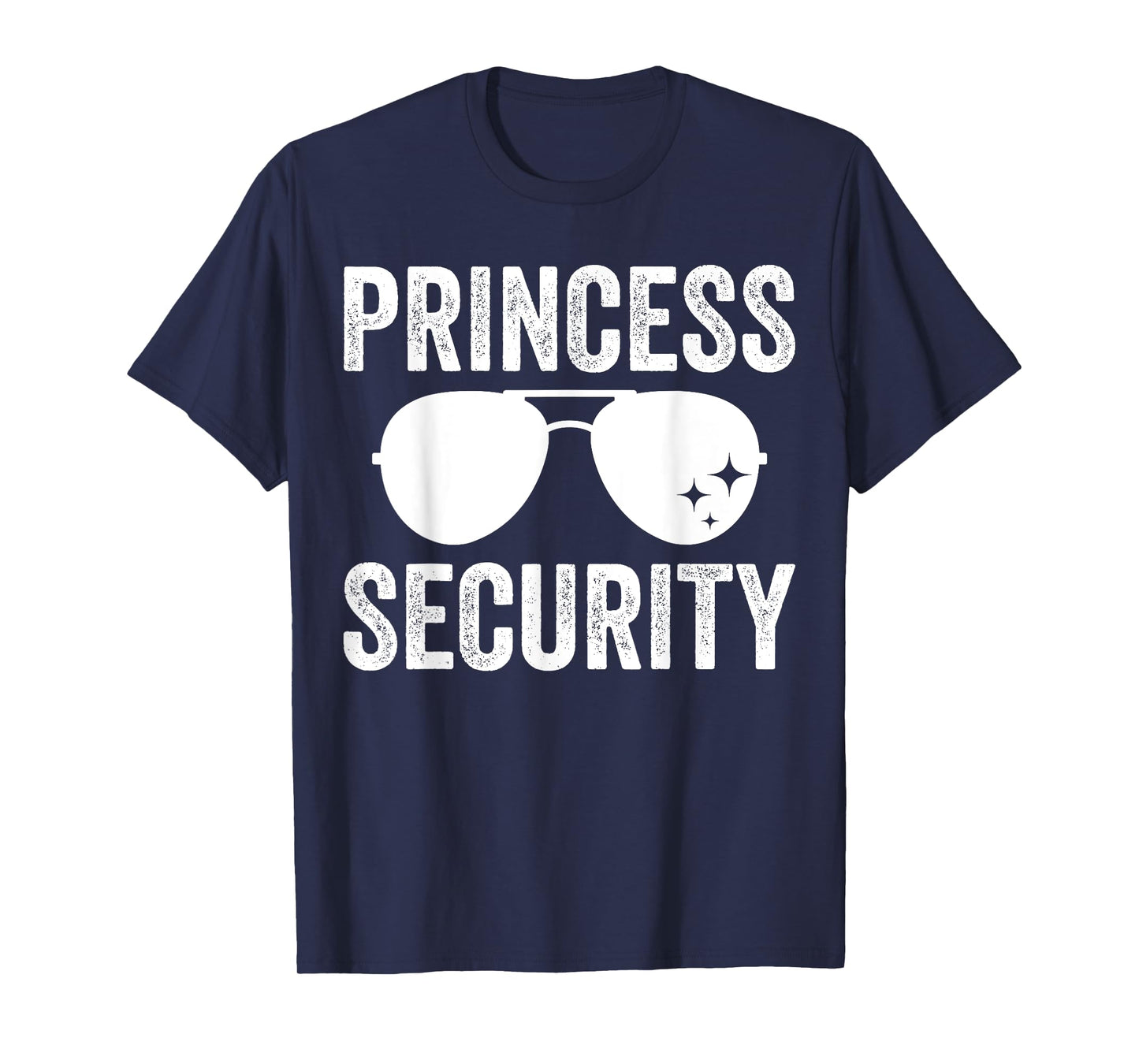 Princess Security Halloween Costume Dad Mom Boy T-Shirt