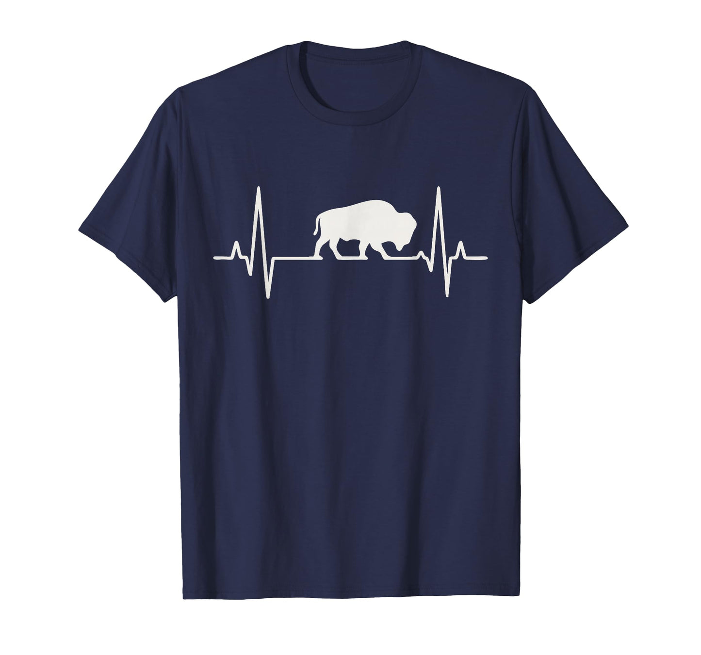 Bison Heartbeat Buffalo T-Shirt