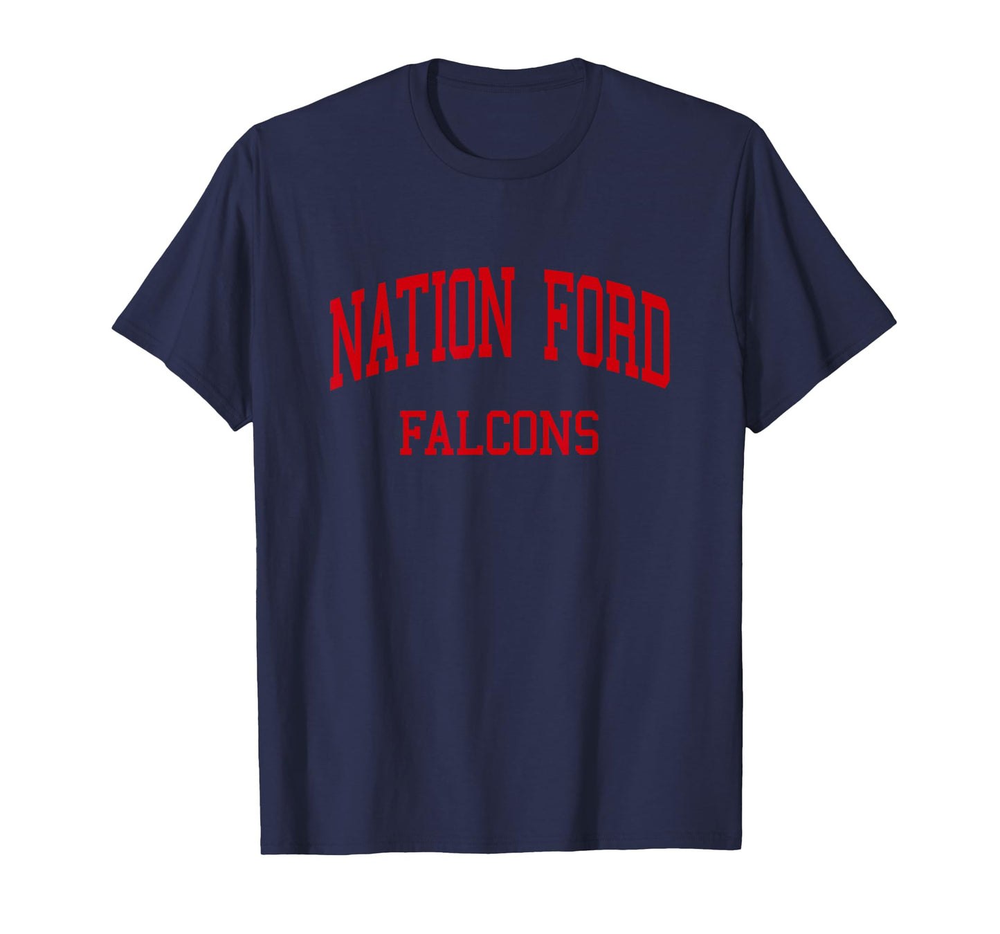 Nation Ford High School HS Fort Mill SC Retro Sports T-Shirt