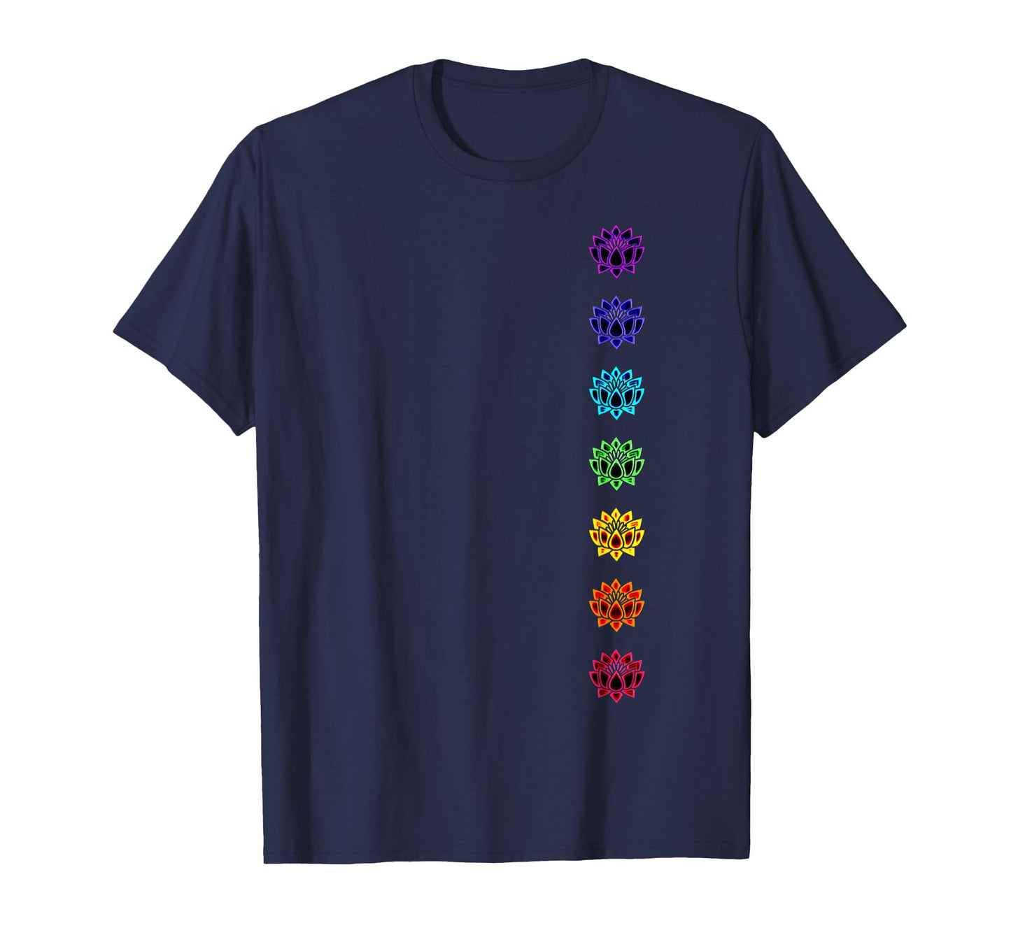 Chakra buddhism lotus flower yoga symbol spirituality buddha T-Shirt