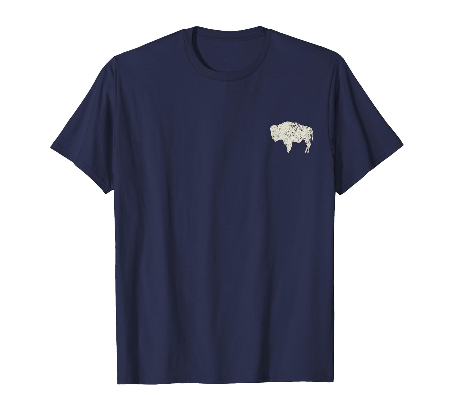 American Vintage Buffalo Men Women Silhouette Love Bison T-Shirt