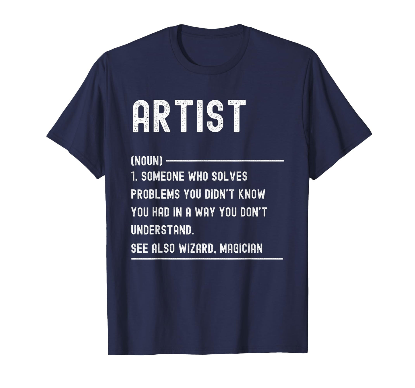 Art Teacher Definition Shirts Funny Job Title T-Shirt