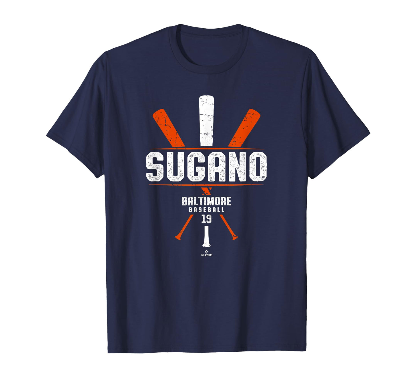 Vintage Baseball Bat Gameday Tomoyuki Sugano Baltimore T-Shirt