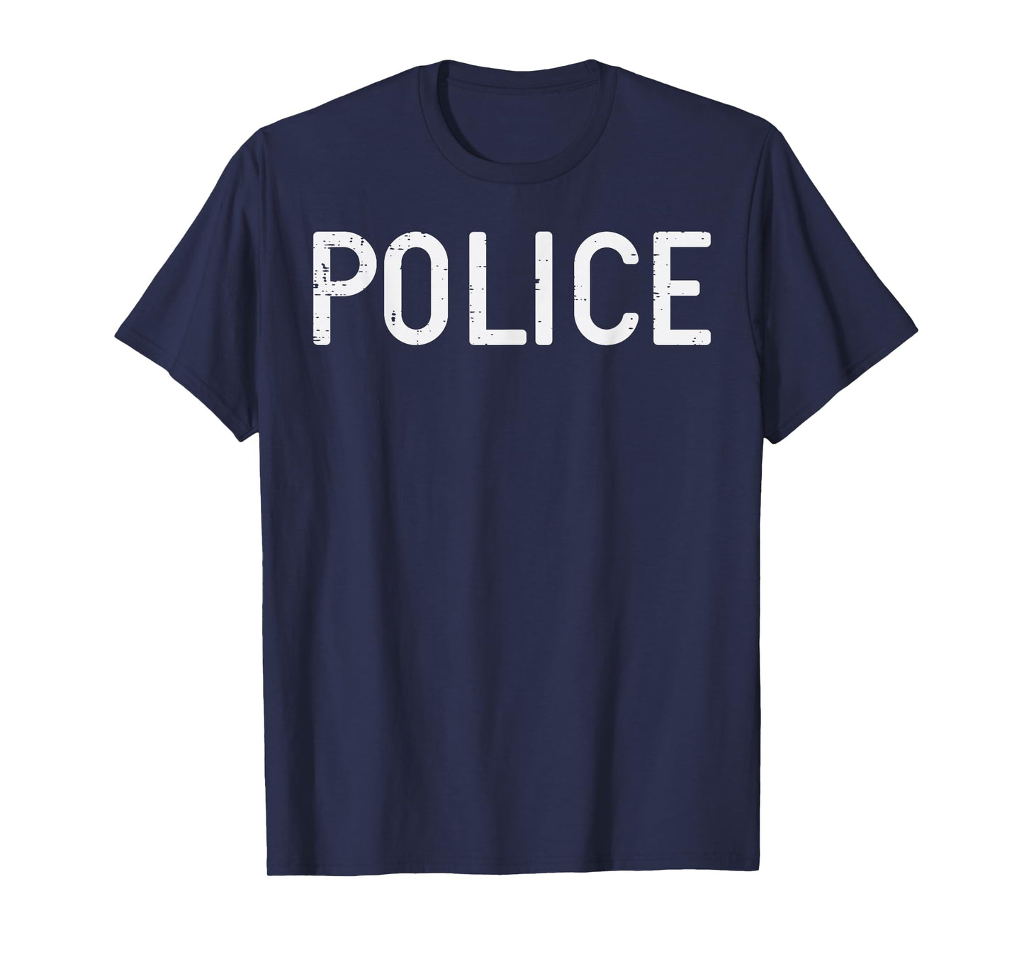 Halloween Police Costume Law Enforcement Men Boys Kids Women T-Shirt