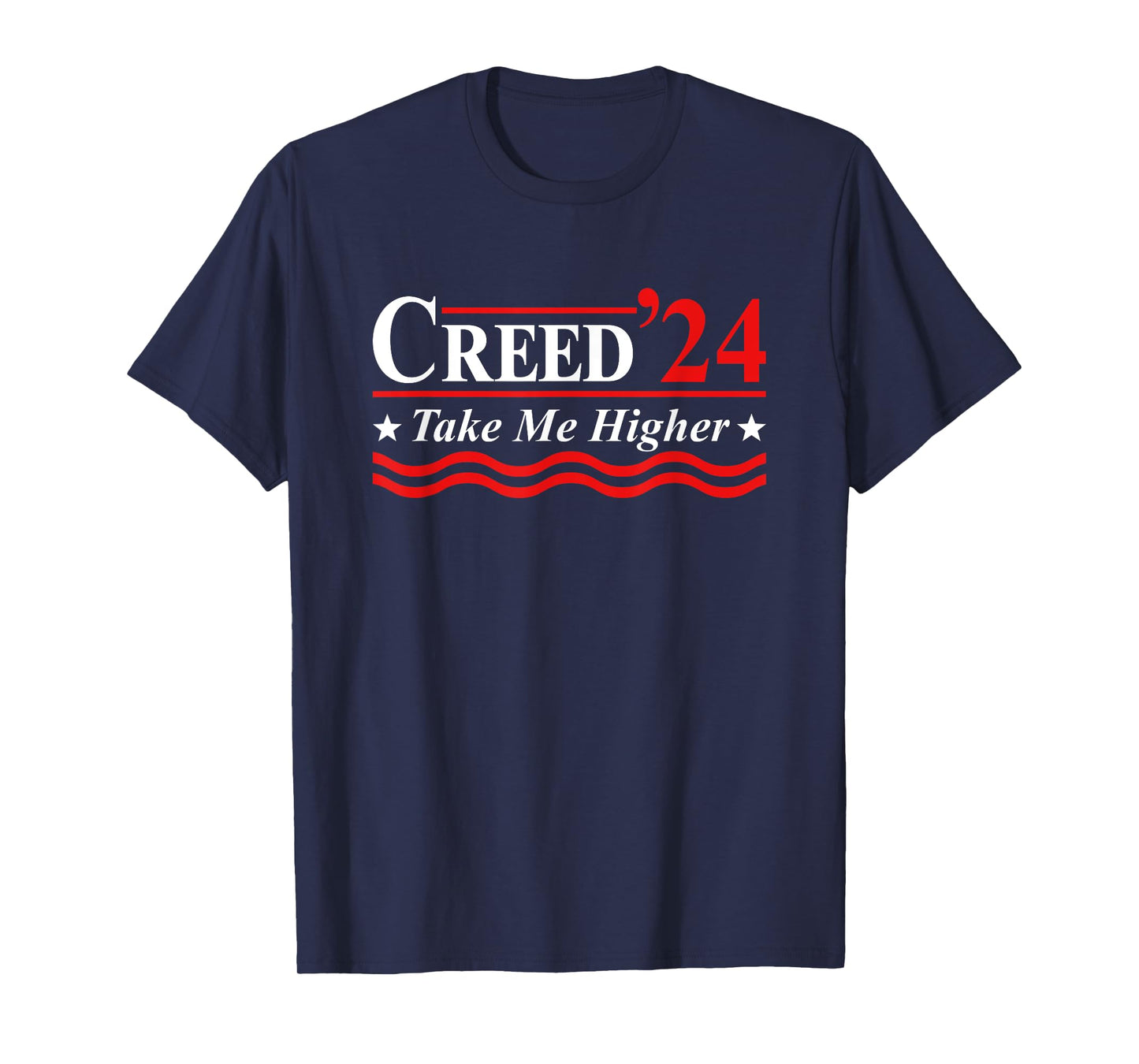 Creed '24 Take Me Higher Creed 2024 Take Me Higher Us Flag T-Shirt
