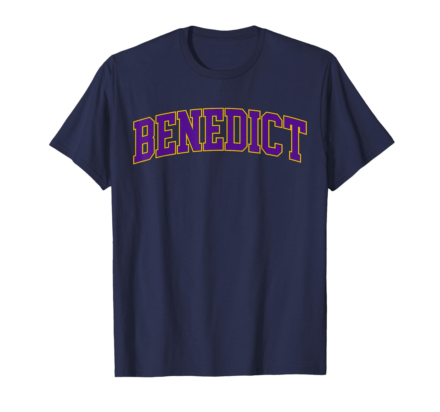 Benedict Vintage College Retro Men Women T-Shirt