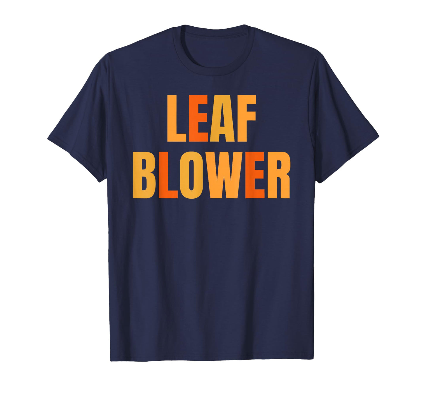 Funny Leaf Blower Fall Costume Couple Halloween Matching T-Shirt