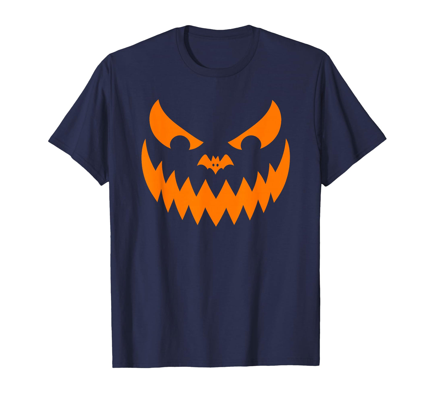 Pumpkin Face | Jack O Lantern | Scary Halloween Costume T-Shirt