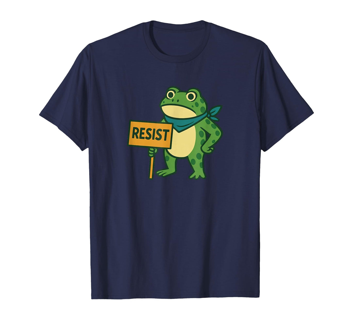 Frog Resist Portland Frog Protest - Portland Frog Activist T-Shirt