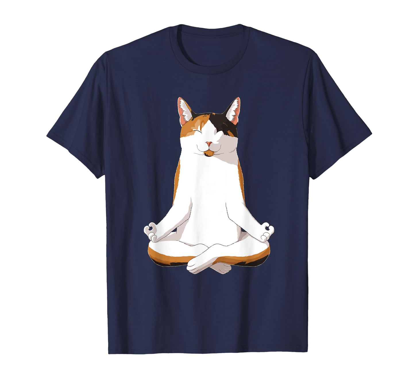 Yoga Calico Cat T-Shirt