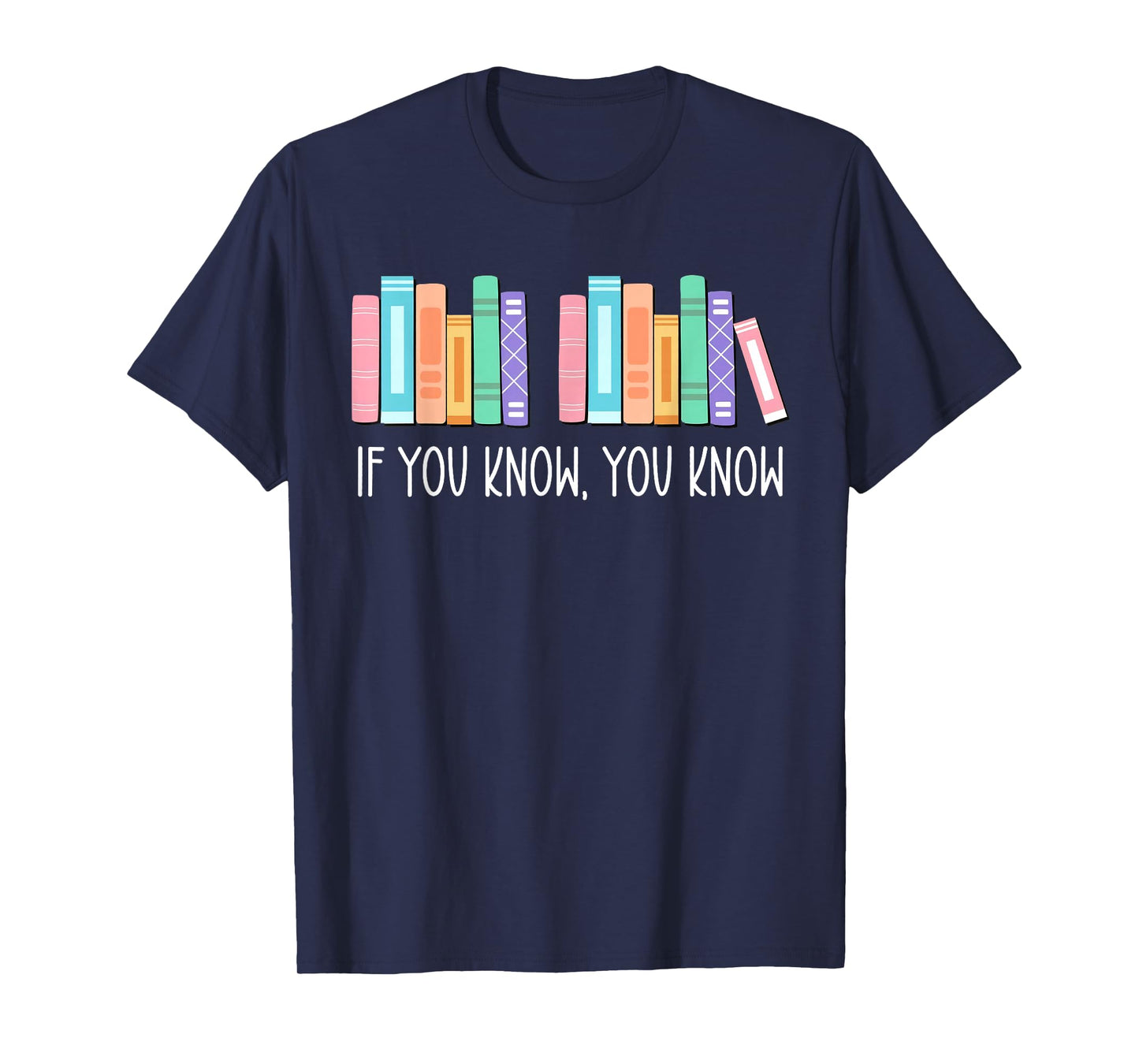If You Know You Know 6 7 Six Seven Meme Teacher Book Lover T-Shirt