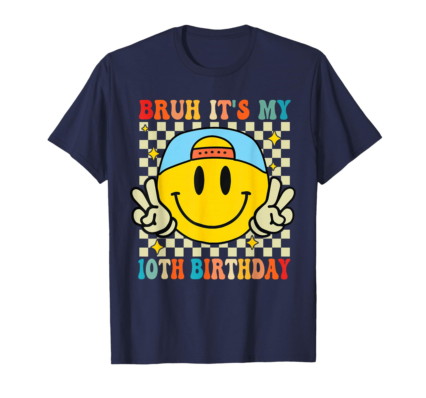 Bruh It's My 10th Birthday 10 Year Old Birthday Boys Girls T-Shirt