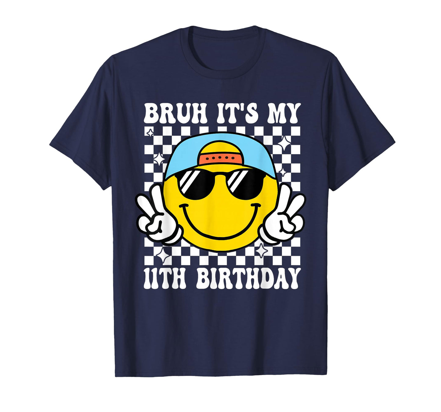 Bruh It's My 11th Birthday 11 Year Old Birthday Boys Girls T-Shirt